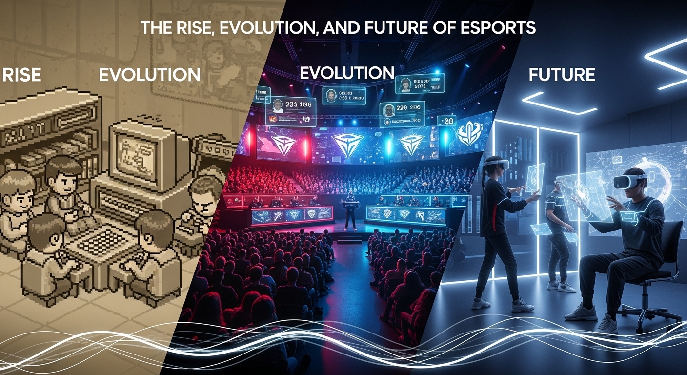 The Rise of Esports: From Basement Battles to Global Arenas